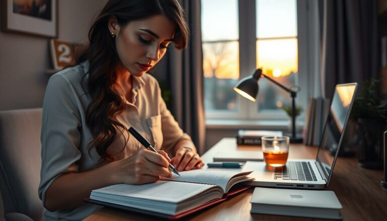evening routine productivity