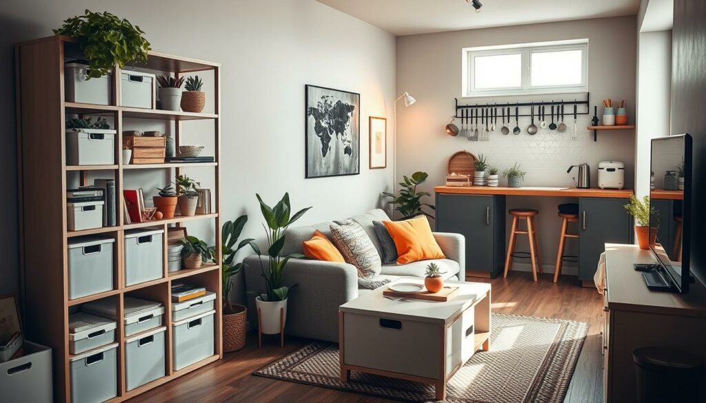 maintain small space organization