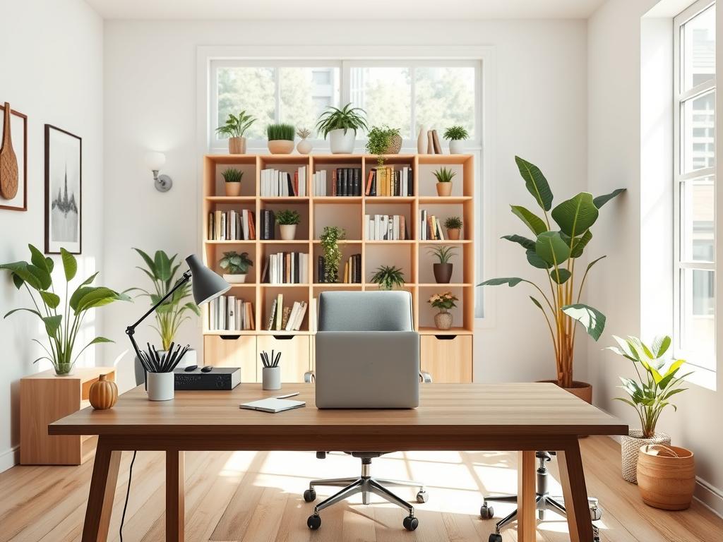 Functional Home Office Space Functional Home Office Space