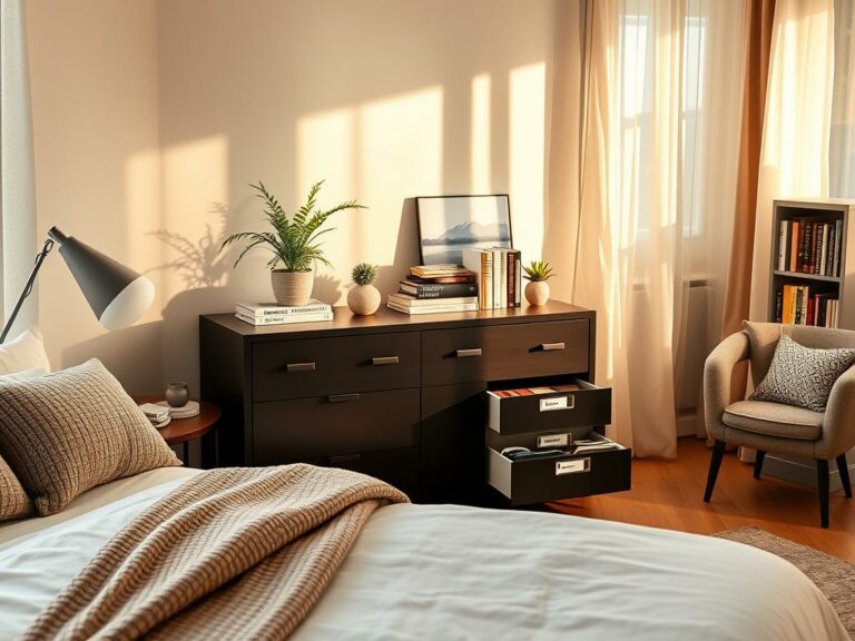 bedroom organization tips