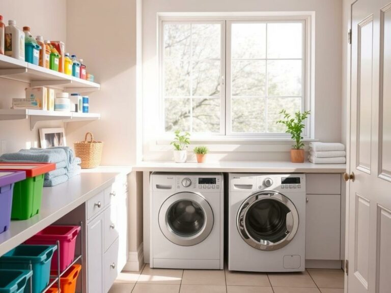 laundry room organization
