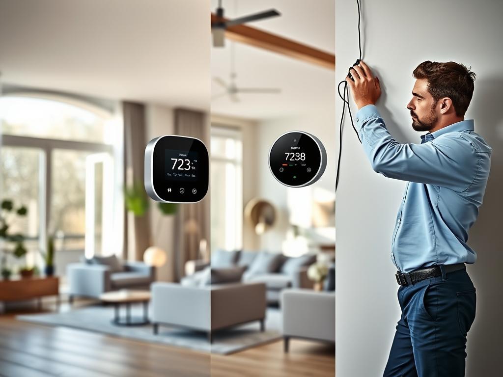 smart thermostat installation smart thermostat installation